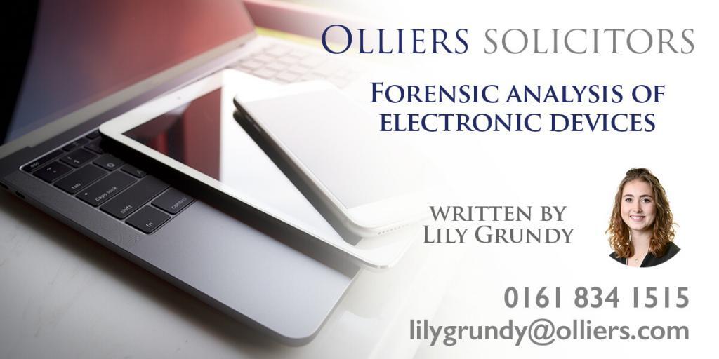 forensic analysis electronic devices