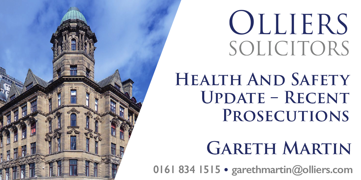 Gareth Martin - Health And Safety Update – Recent Prosecutions