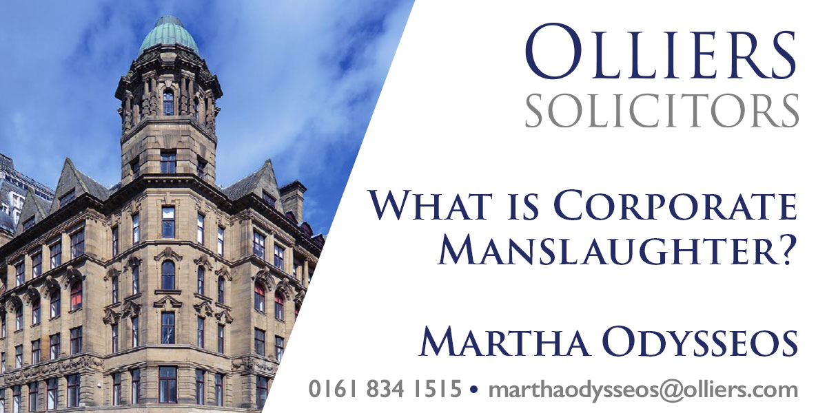 Martha Odysseos, What is Corporate Manslaughter?