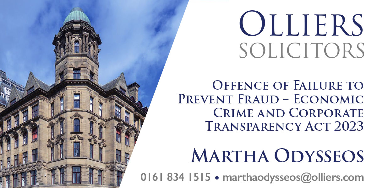 Martha Odysseos, Offence of Failure to Prevent Fraud – Economic Crime and Corporate Transparency Act 2023