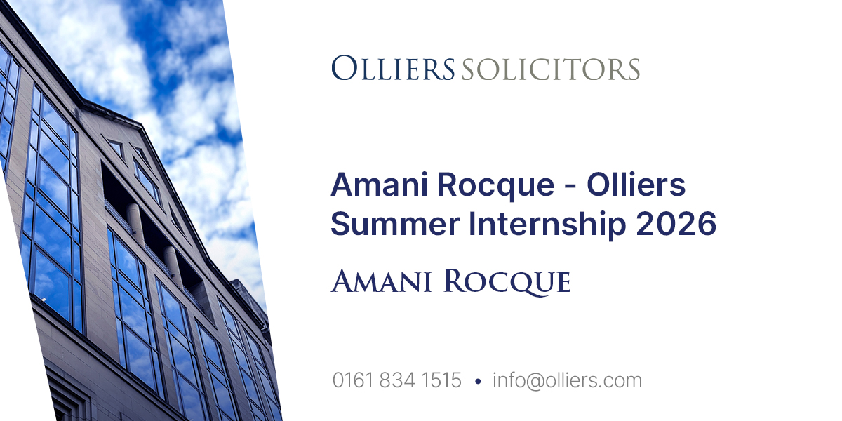 Amani Rocque - Olliers Summer Internship 2026